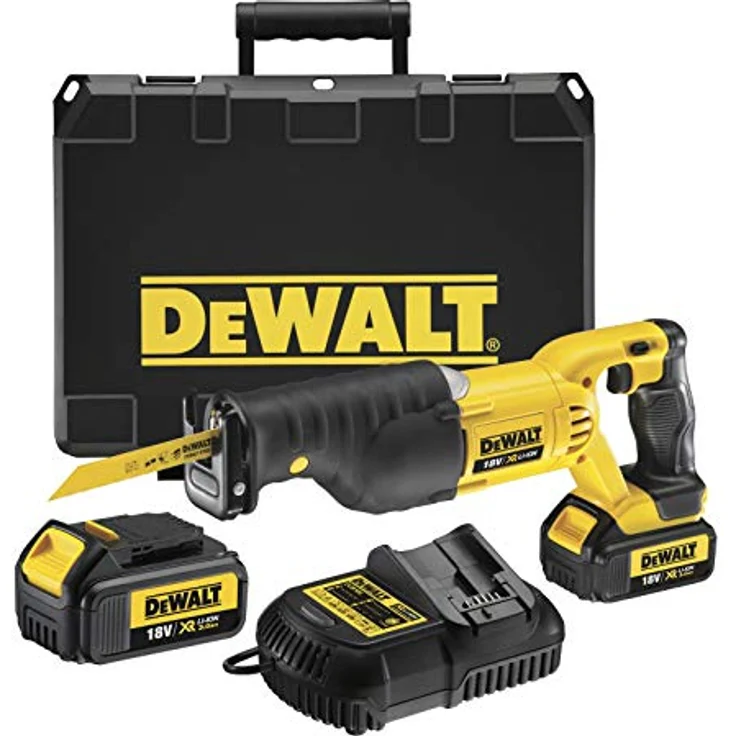 DeWalt Akku-Säbelsäge (18V, elektrische Hubzahl-Regulierung und elektronische Motorbremse, werkzeuglose Sägeblatt-Wechsel, ohne Akku und Ladegerät), DCS380N – Bild 4