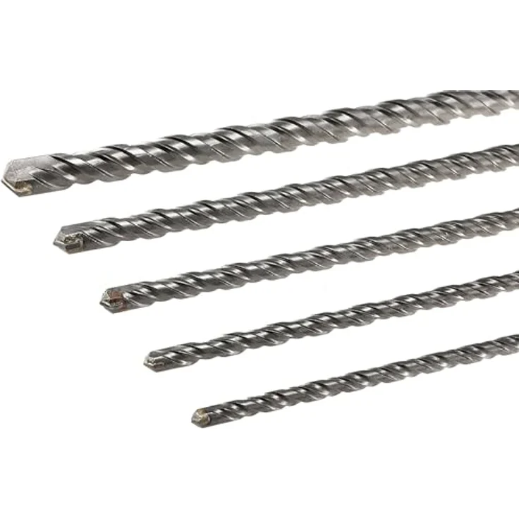 Chilitec SDS PLUS Bohrer Set 600mm - 60cm lang Profi BetonBohrer Steinbohrer 5-teilig Durchmesser 8mm 10mm 12mm 15mm 20mm - Preisvergleich – Bild 4