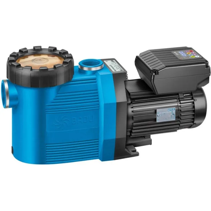 Speck Pumpen Filterpumpe Speck BADU PRIME ECO VS Umwälzpumpe 230 V 1,10 kW, hocheffiziente Blockpumpe mit intuitiver Steuerung, blau