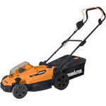 Primaster Akku Rasenmäher PMARM 2033 20 V 33 cm Schnittbreite, orange/schwarz, inkl. Akku und Ladegerät