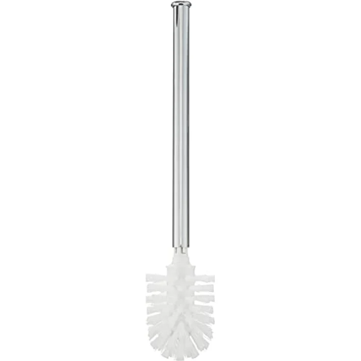 Hansgrohe 40089000 WC-Bürste Logis Classic mit Stil, verchromt, Weiß – Bild 2