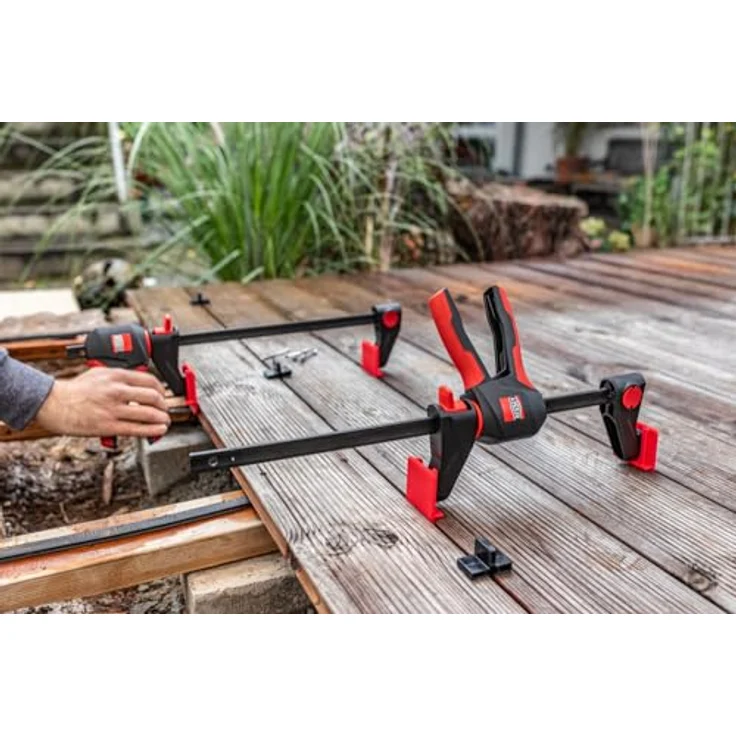 BESSEY Montageset für Terassendielen EZ-DT, passend für EZ360 und EZL ab 300 mm Spannweite, Gewicht 0,27 Kg – Bild 3