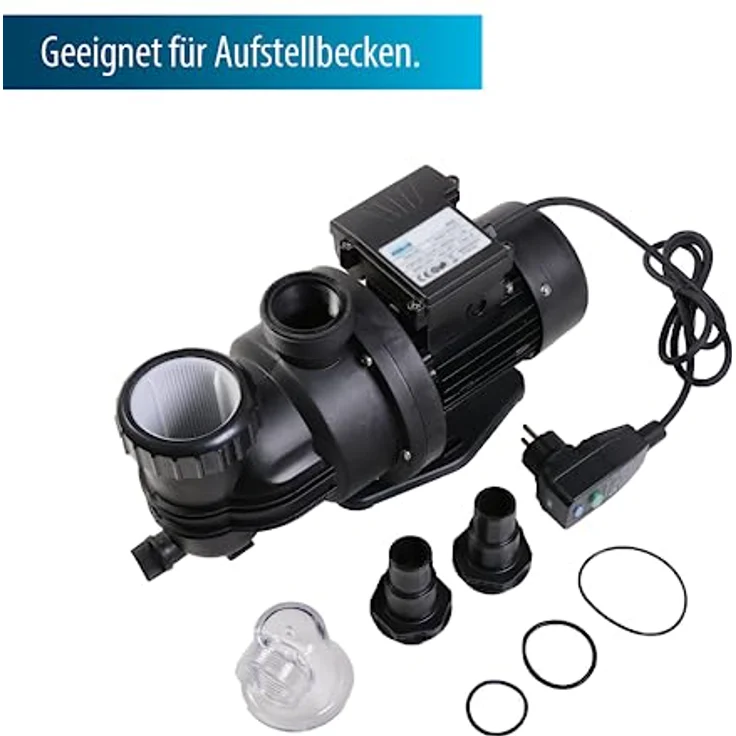 Aqua Forte Schwimmbadpumpe SP-550A, 550 W, 9,5 m³-h – Bild 3