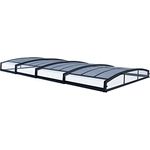 Palram - Canopia Kunststoff Poolüberdachung Majorca 4x8 anthrazit 874x470 cm