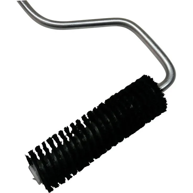 DD Composite Lackroller Borsten Entlüftungsroller, Spezialroller aus spiralförmig gewickelten Natur-Borsten, 28x100mm für glatte Oberflächen und hohe Beständigkeit gegenüber Reinigungsmitteln