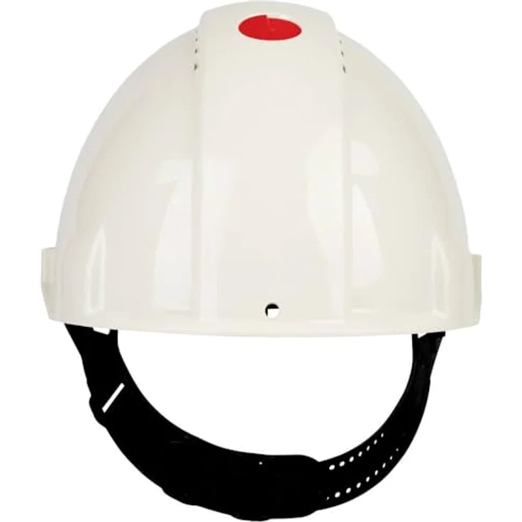 3M G30DUW Peltor Schutzhelm G3000D, ABS, Helm Innenausstattung mit Leder SchWeißband und Pinnlock Verschluss, belüftet, Weiß – Bild 2