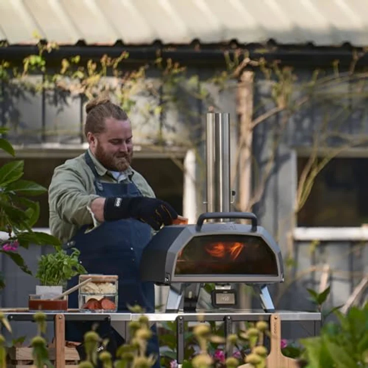 Ooni Karu 2 Pro, Multi-Brennstoff Pizzaofen mit Temperaturkontrolle bis 500°C, robustem Design und einfacher Reinigung – Bild 5