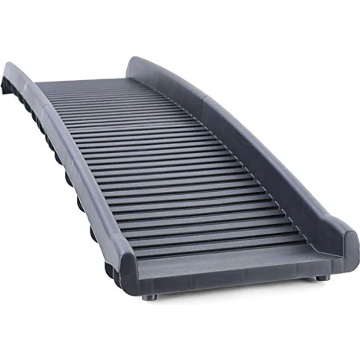 Auto PKW Hunderampe Einstieghilfe Anti Rutsch klappbar Schwarz 155x40cm 90Kg – Bild 5