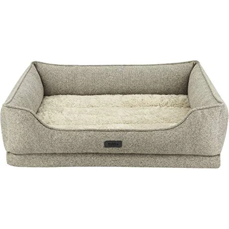 Nobby Orthopädisches Komfortbett eckig CALBU beige 71 x 56 x 16+5 cm - Preisvergleich