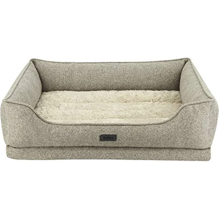 Nobby Orthopädisches Komfortbett eckig CALBU beige 71 x 56 x 16+5 cm - Preisvergleich