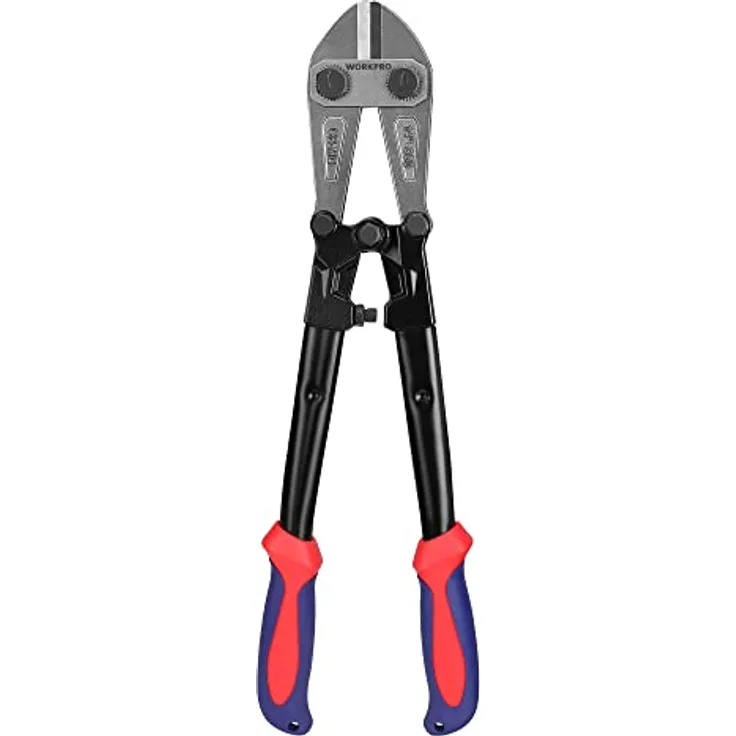 WORKPRO W017004A Bolzenschneider, Rot und Blau, 35,6 cm
