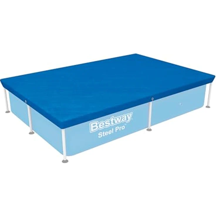 Bestway PE-Abdeckplane 224 x 154 cm, blau, eckig – Bild 1