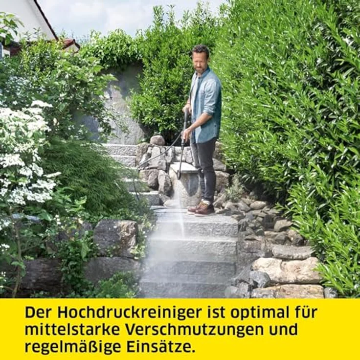 Kärcher Hochdruckreiniger K 5 Classic Home, leistungsstarker Reiniger mit 145 Bar Druck – Bild 4
