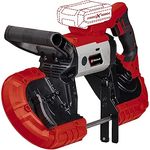 Einhell Akku-Bandsäge TE-MB 18/127 Li-Solo Power X-Change (18 V, 115 mm Schnitthöhe, 127 mm Schnittbreite, LED-Licht, inkl. 2X Sägeband für Metall, ohne Akku)