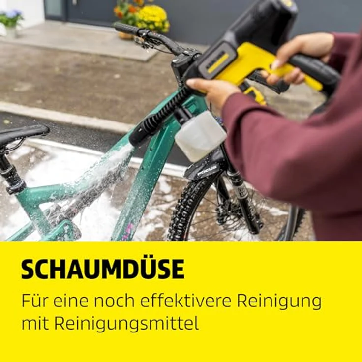 Kärcher Mobile Outdoor Cleaner OC 7-18 Handheld, Mitteldruckreiniger mit 18 V Akku, 2-stufiger Druckverstellung und 5-in-1 Multi Jet – Bild 5