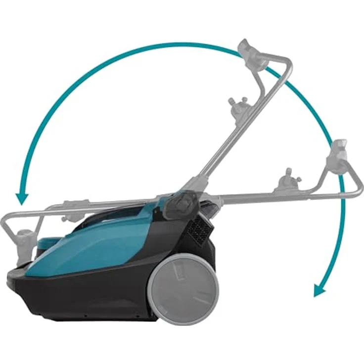 Makita Akku-Kehrsaugmaschine XGT 40V max. 65 cm, 24 l, HEPA-Filter für Innen- und Außeneinsatz, VS001GZ – Bild 10