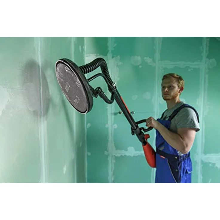 kwb Quick-Stick Schleifgitter-Scheibe K 80 – für Langhalsschleifer, 225 mm Ø, aus Fiberglas, gelocht mit Klett (5 Stk.) - Preisvergleich – Bild 3