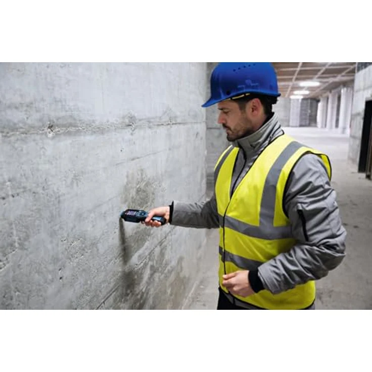 Bosch Professional GMP 2-15 Holzfeuchtemessgerät mit Farb-LCD, Thermo-Hygrometer und IP65 Schutzart – Bild 7