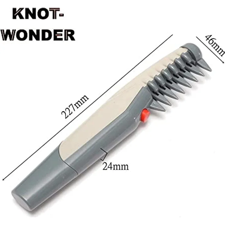 KnotWonder elektrische Knotenbürste Fell Bürste langhaar Fellpflegebürste Entfilzung Fellpflege Hunde Katzen – Bild 5