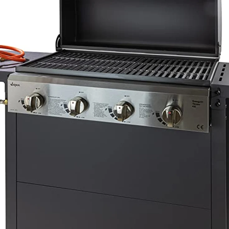 Gasgrill Texas Grillwagen Sale Grill Brenner Grillrost 59x35 Ablagen – Bild 4