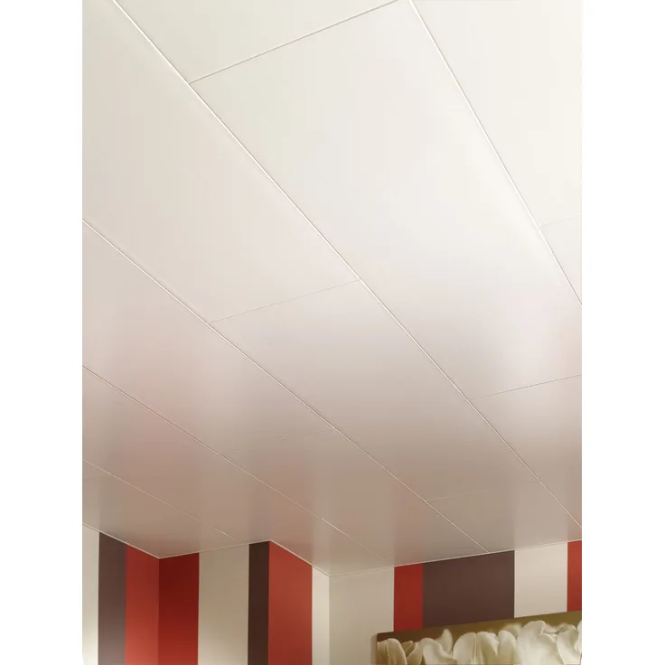 Grosfillex Kunststoffpaneele Easy Top, 120 x 35 cm, 5 mm, weiß satiniert