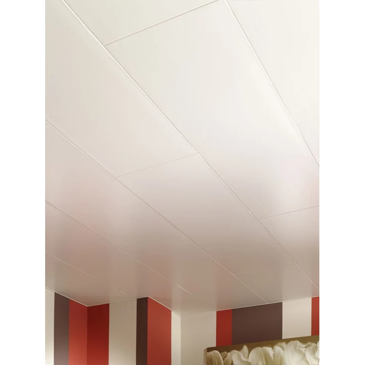 Grosfillex Kunststoffpaneele Easy Top, 120 x 35 cm, 5 mm, weiß satiniert – Bild 1
