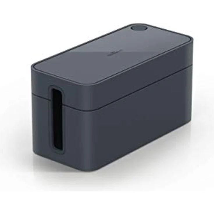 Durable Kabelbox Cavoline Box S (für 3-fach Steckdosenleiste, mit Gummifüßen, 246 x 116 x 128 mm (B x H x T)) graphit , 503537 – Bild 1