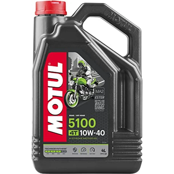 Motul 104068 5100 4T, 10 W-40, 4 L – Bild 1