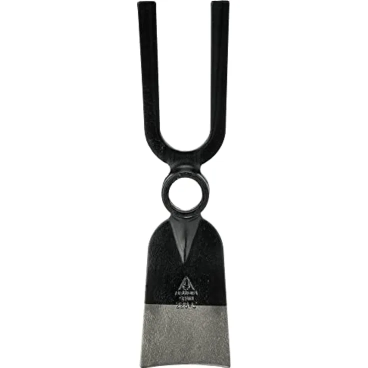 Bellota HOE228CP - Kopf geschmiedeter Gartenhacke mit Doppelfunktion, Hacke und Zinken, mit Anti-Rotations-System, Griff nicht enthalten