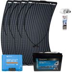 a-TroniX Solaranlage Wohnmobil 400W mit LiFePO4 12,8 V und MPPT Laderegler