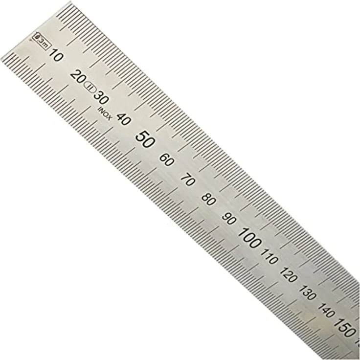 HELIOS-PREISSER Stahlmaßstab biegsam EG-Prüfzeichen Genauigkeit II, 300 x 30 x 1,0 mm, 0460207 - Preisvergleich – Bild 3