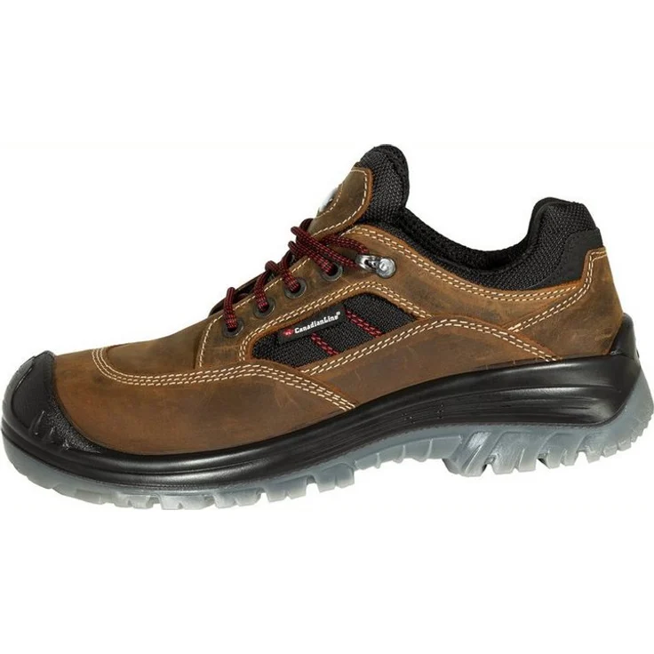 Canadian Line Nepal Arbeitsschuh, Sicherheitsklasse S3, Leder/Nylon, Größe 47, braun