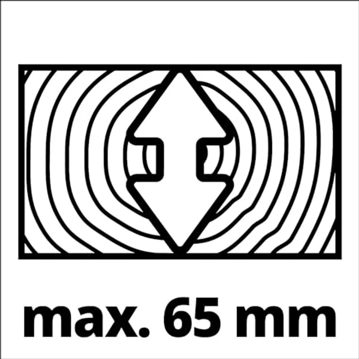 Einhell Zug-Kapp-Gehrungssäge TE-SM 2131 Dual (1600 W, 5000 min.-1, max. Schnittbreite 310 mm, Sägeblatt D 210 mm, Softstart, Spannvorrichtung, inkl. HM-Sägeblatt) – Bild 11