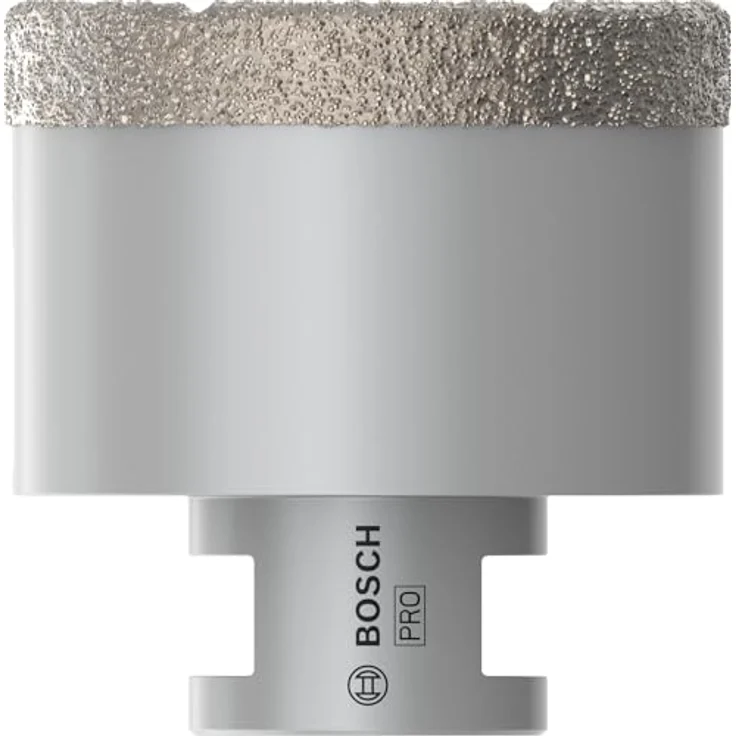 Bosch Accessories Diamant-Trockenbohrer 60 mm, hochbelastbar für Hartkeramik, geeignet für Winkelschleifer – Bild 1