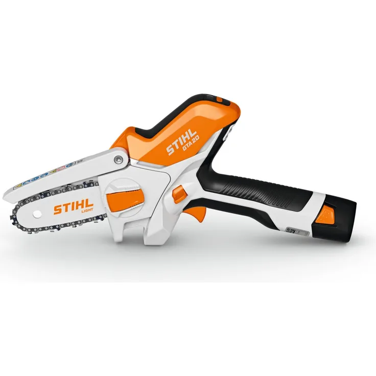 STIHL GTA 20 Akku-Gehölzschneider Set mit AS 2 Akku und ALS 31 Ladegerät, ¼"-PM3-Kette, werkzeuglose Kettenspannung
