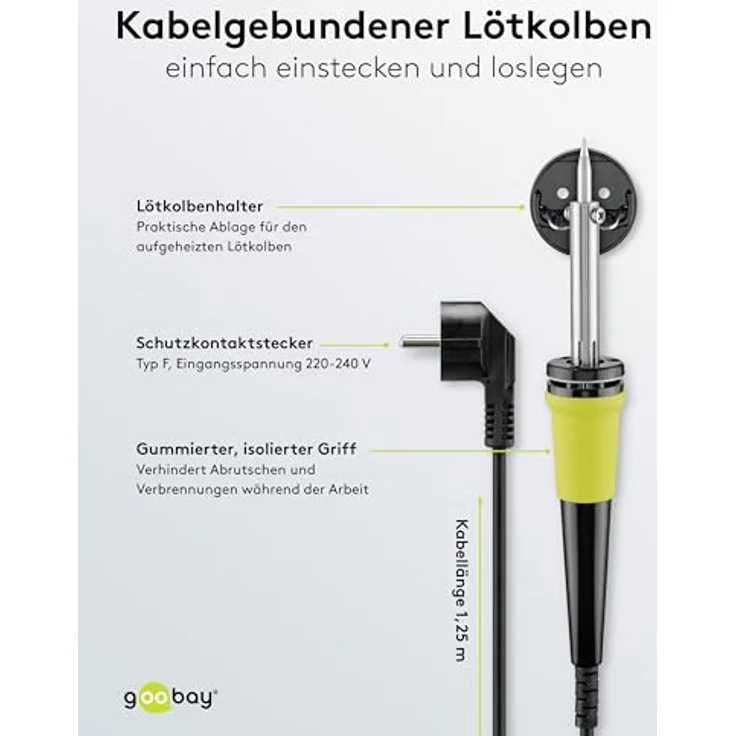 Fixpoint 51206 60W Lötkolben für professionelle Lötarbeiten – Bild 4