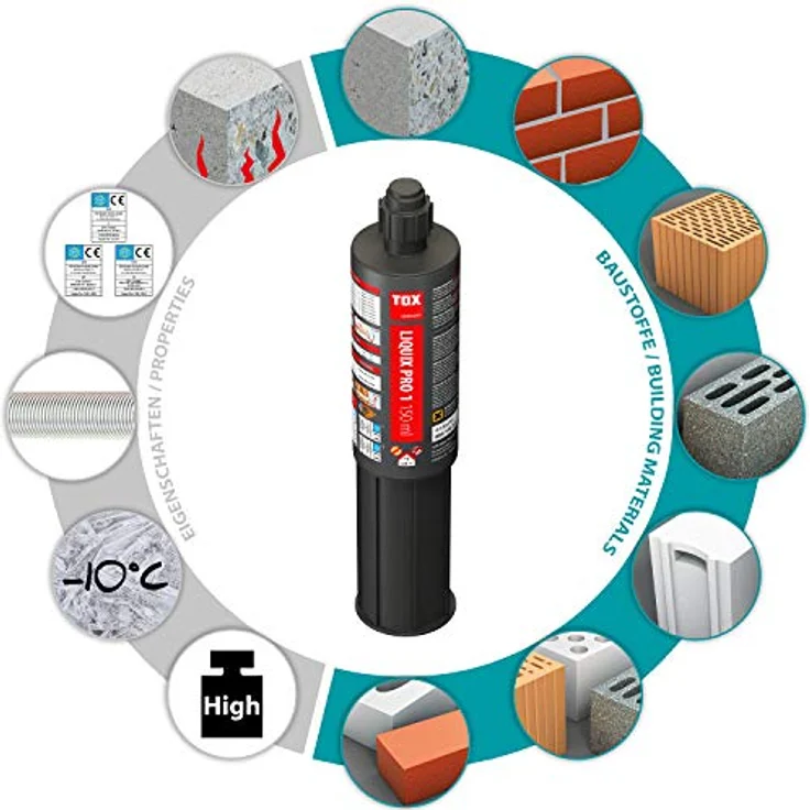 TOX Verbundmörtel Liquix Pro 1 styrolfrei 150ml 84600041 – Bild 3