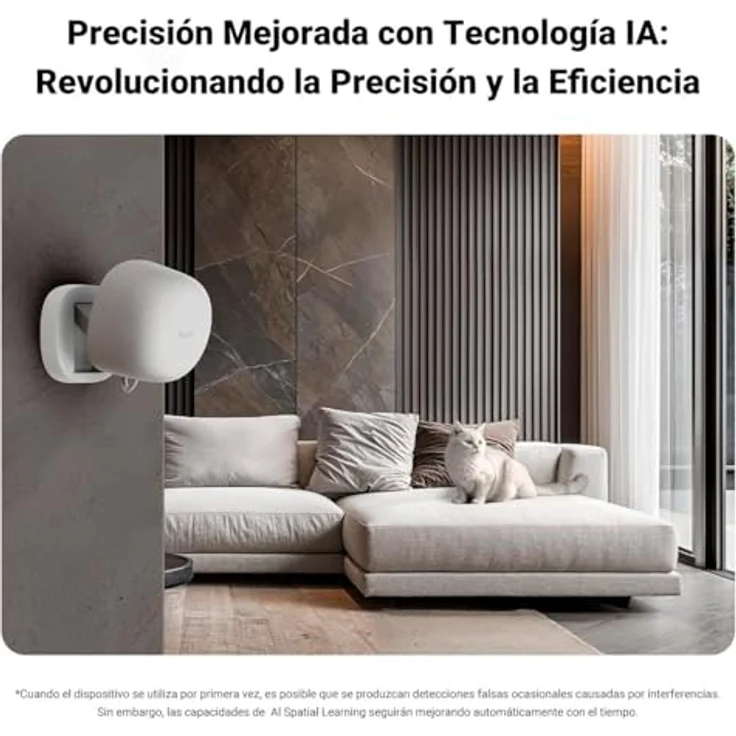 Aqara Bewegungsmelder FP1E, Präsenzsensor mit mmWave-Technologie und KI Räumliches Lernen, Unterstützt HomeKit, Alexa, Google Home, erfordert Aqara Zigbee 3.0 Hub – Bild 3