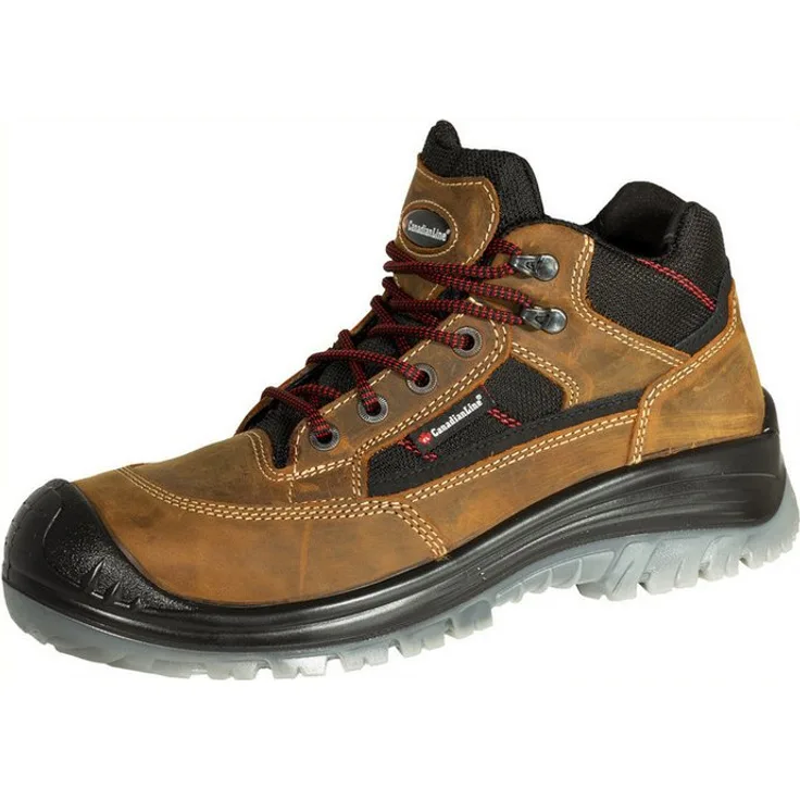 Canadian Line CL Sherpa S3 Sicherheitsschuhe, rutschhemmende PU-Laufsohle, atmungsaktives Innenfutter