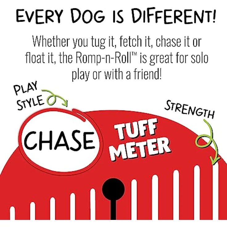 Jolly Pets toben und herum Rollen Spielzeug., Large / X-Large – Bild 4