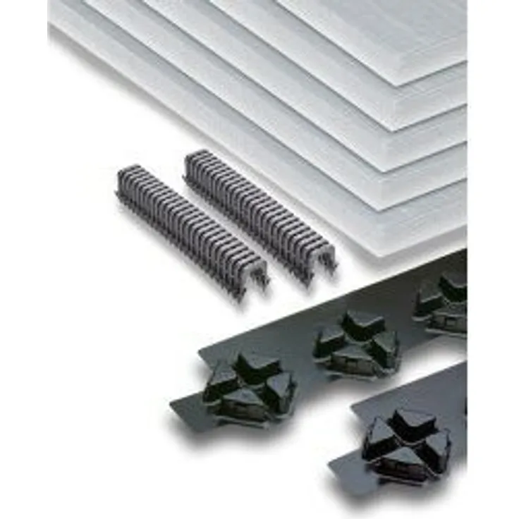 Kermi x-net C11 Kombi-Set 30-2 mm, 2,3 m² Dämmung mit Zubehör für freie Rohrführung