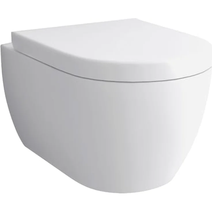 Alpenberger Dusch WC Toilette aus Keramik | Hänge WC Spülrandlos mit Bidet & Toilettendeckel mit Absenkautomatik | Taharet WC | Kloschüssel Passend zu Geberit (Diamond 7101) – Bild 1