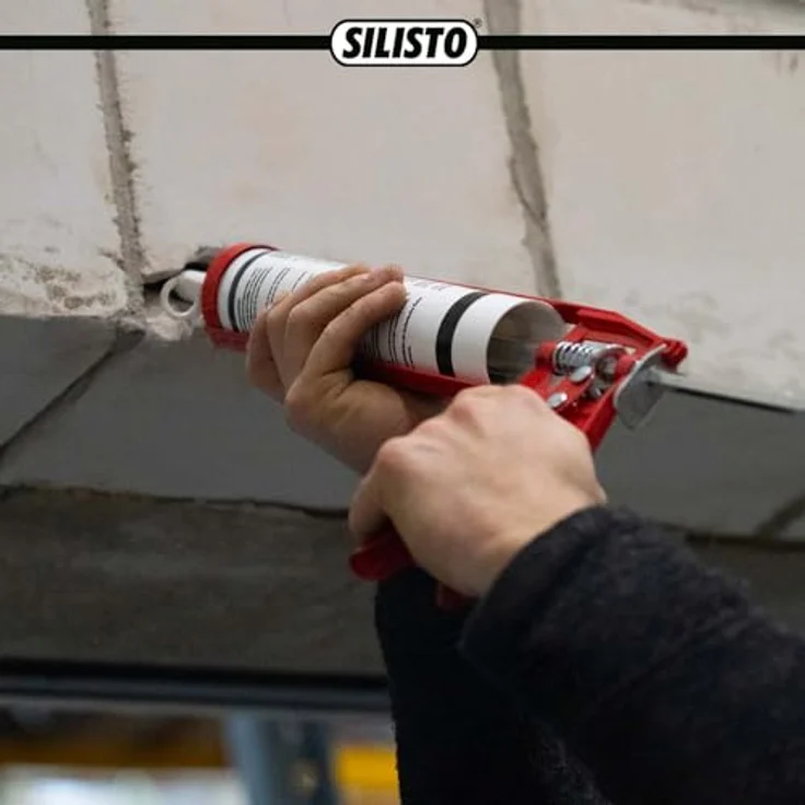SILISTO TACK Montagekleber 290ml - weiß, 1K MS-Polymer mit hoher Anfangshaftung, umweltfreundlich und witterungsbeständig – Bild 4