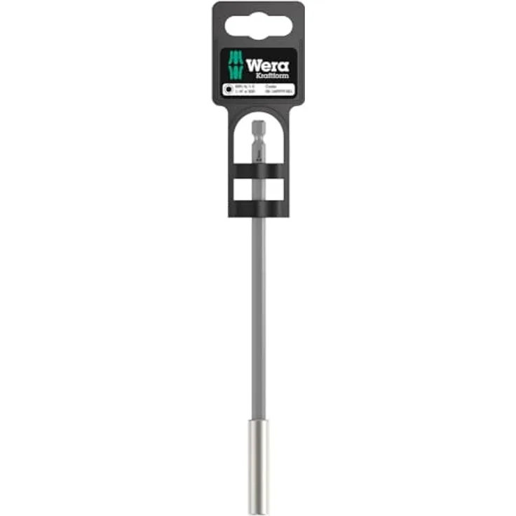 Wera Bithalter 899/4/1 S 1/4 Zoll E 6,3 1/4 Zoll 1/4 Zoll C 6,3 Magnet,Spreng-Ri L.20