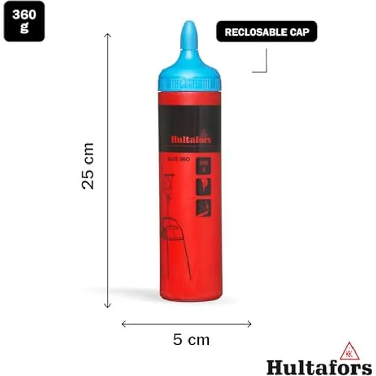 Hultafors Schlagschnurkreide 652533, BLAU 360 g – Bild 3