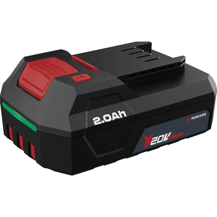 PARKSIDE® Akku 20V 2.0 Ah PAP 202 X20V Team, Lithium-Ionen, LED-Ladezustandsanzeige, kompakte Bauweise