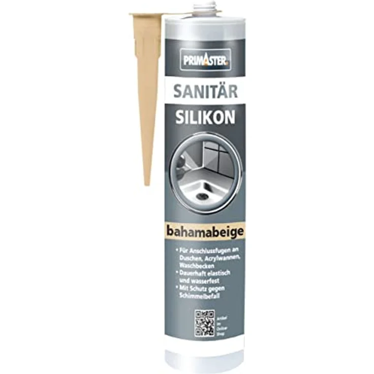 Primaster Sanitär Silikon bahamabeige 310 ml – Bild 2