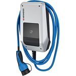 Mennekes 1321302205 AMTRON Compact 2.0s 22 C2 – 22kW Garagen-Wallbox mit RFID - 7,5m PKW-Ladekabel mit Typ 2 Ladestecker