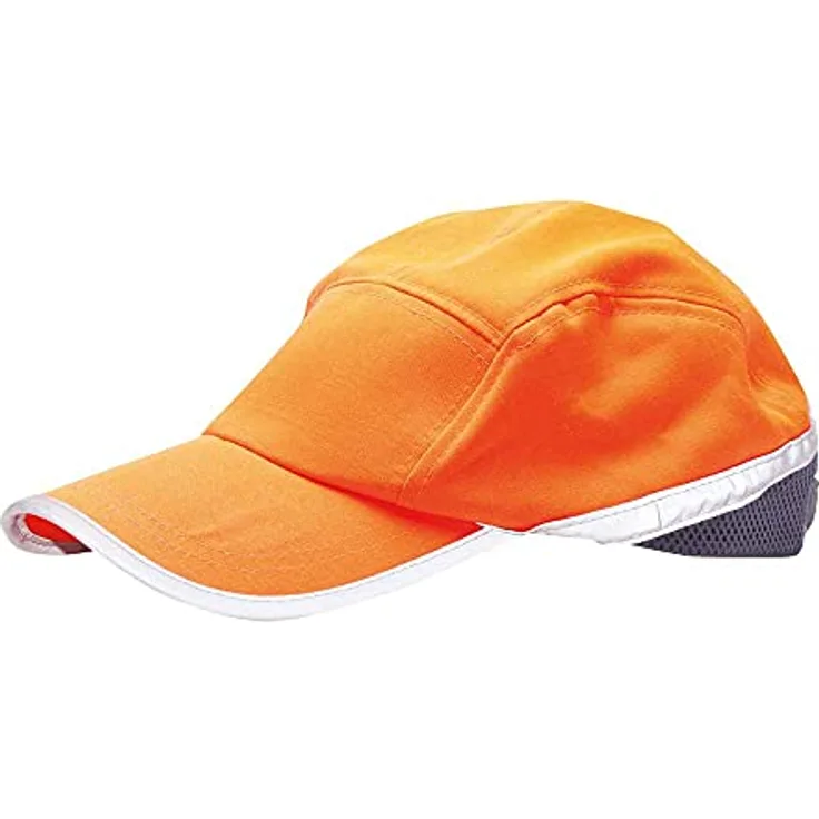 Portwest Warnschutz-Baseball-Cap, Größe: Einheitsgröße, Farbe: Orange/Marine, HB10ONR