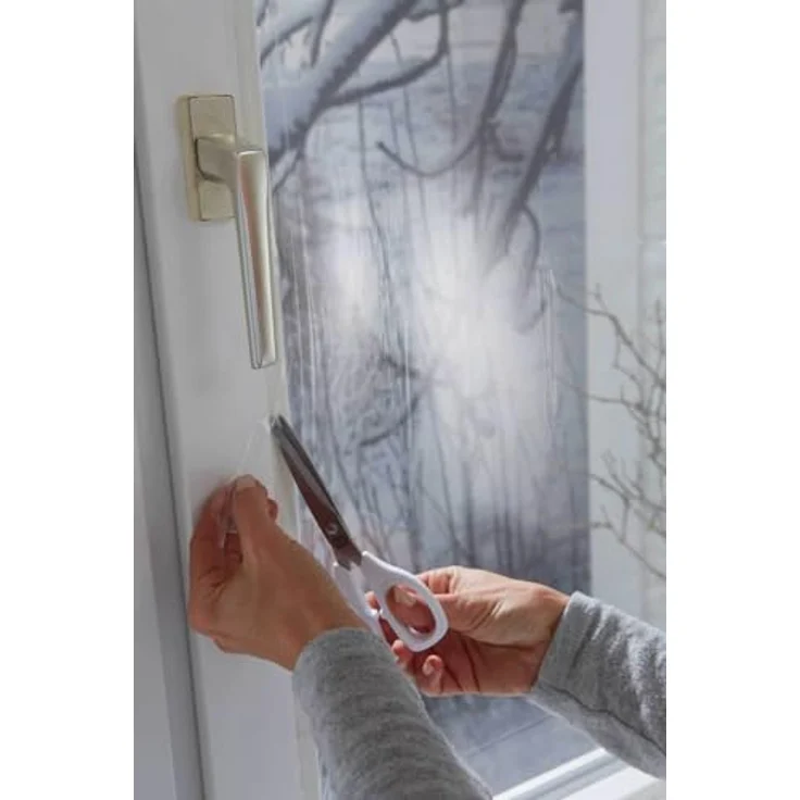 tesa Moll Fensterfolie Isolierfolie Thermo Cover transparent, 1,7 x 1,5 m – Bild 6